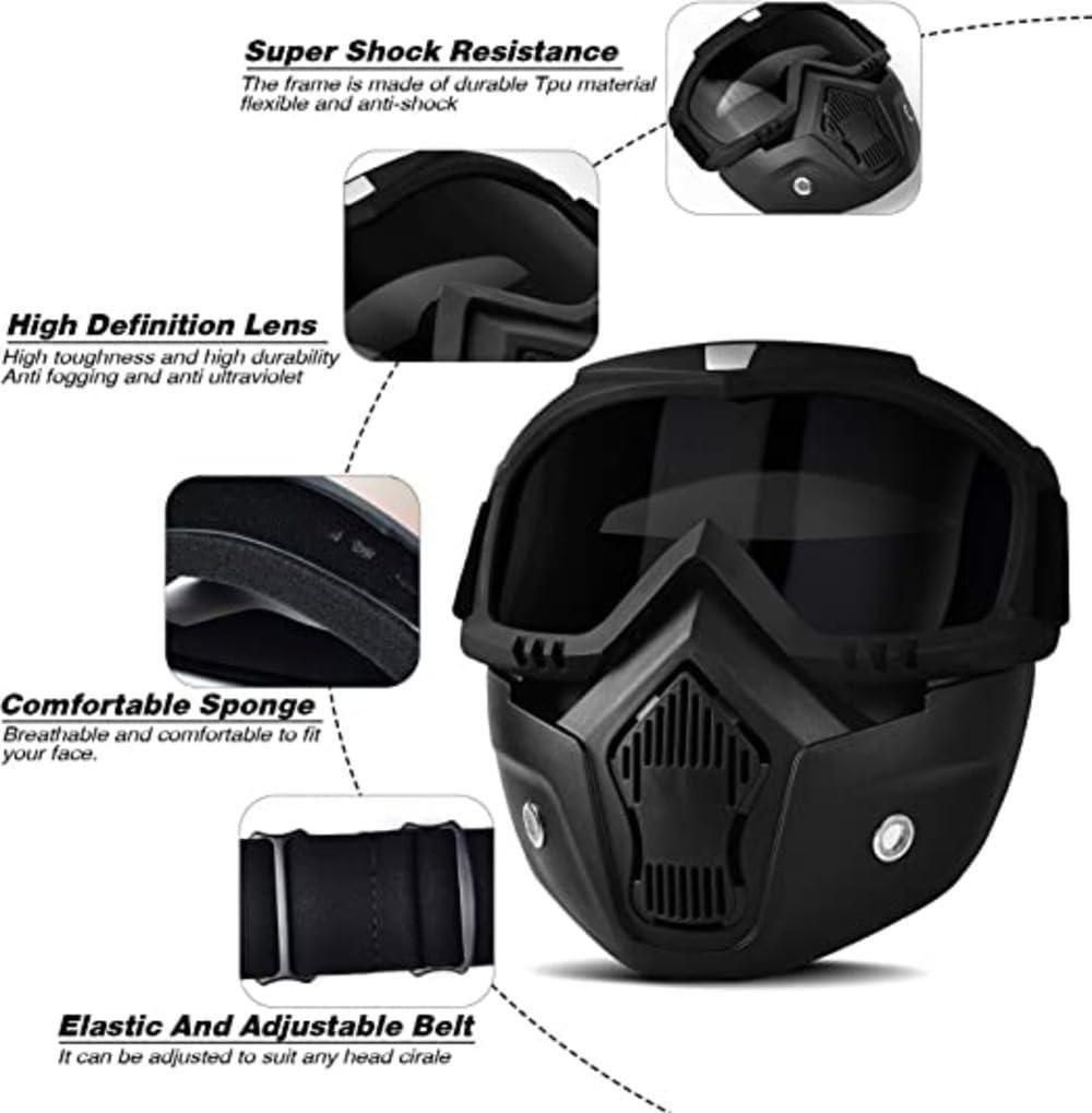 Goggle Mask Anti-Scratch & UV Protection