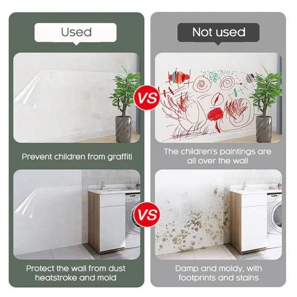 Transparent Self-Adhesive Electrostatic Wall Protection Film