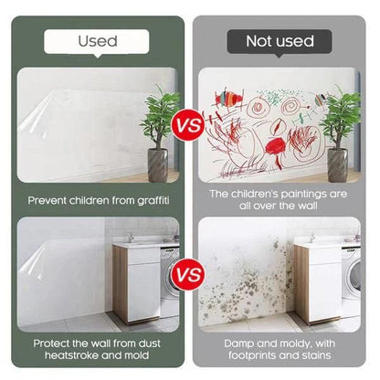 Transparent Self-Adhesive Electrostatic Wall Protection Film