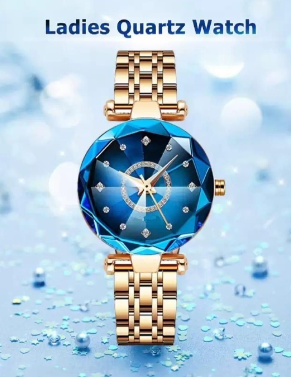 Women’s Beautiful Diamond-Shape Watch