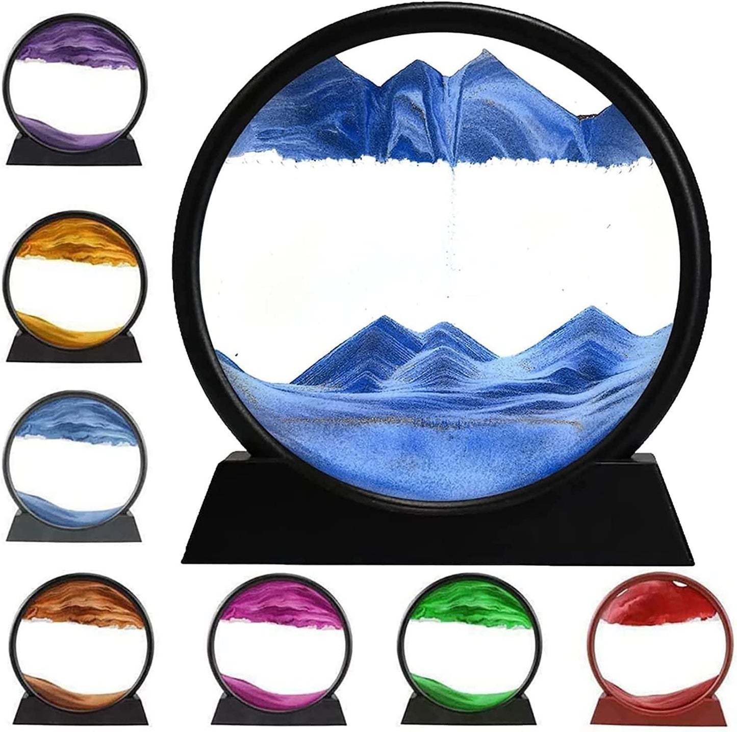 Relaxing Kinetic Sandscape Art – Table & Desk Décor