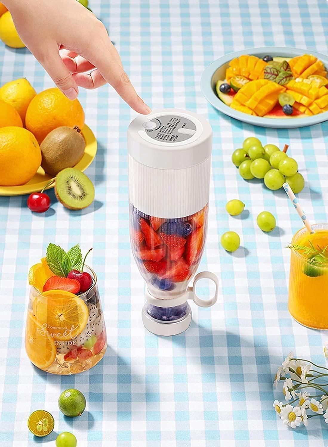 Portable Electric Juicer Bottle – Mini & Rechargeable