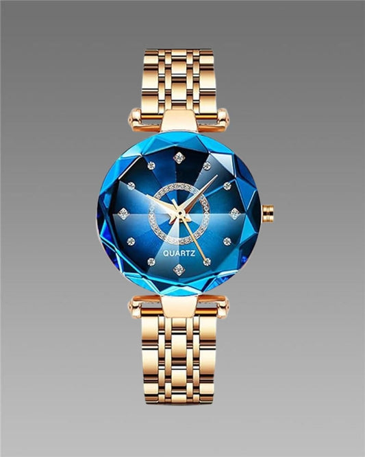 Women’s Beautiful Diamond-Shape Watch