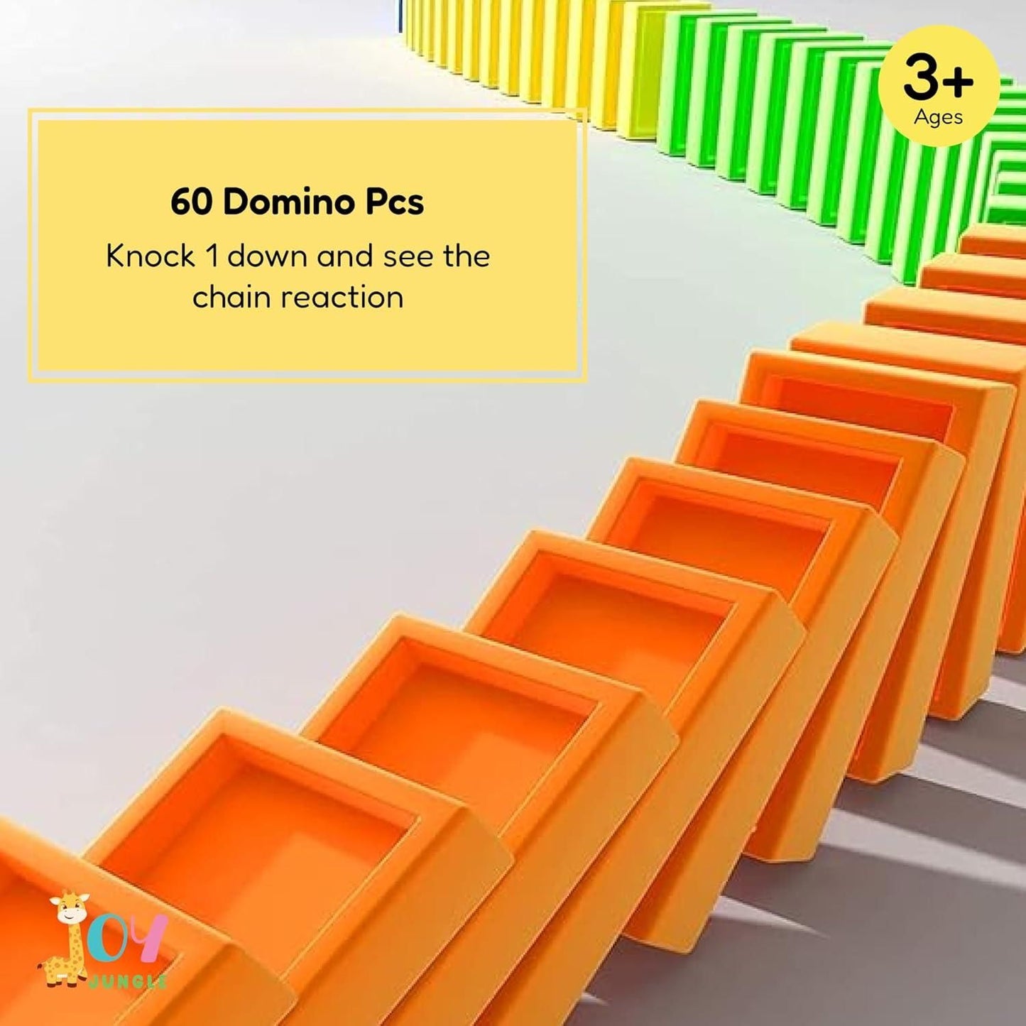 Domino Train Set for Kids
