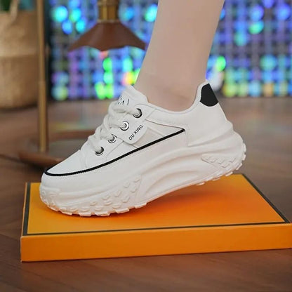 Women’s Casual White Sneaker Shoes