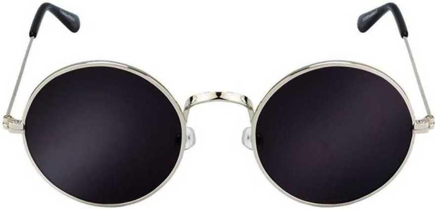 Unisex Black Lenses Sunglasses – Metal Frame