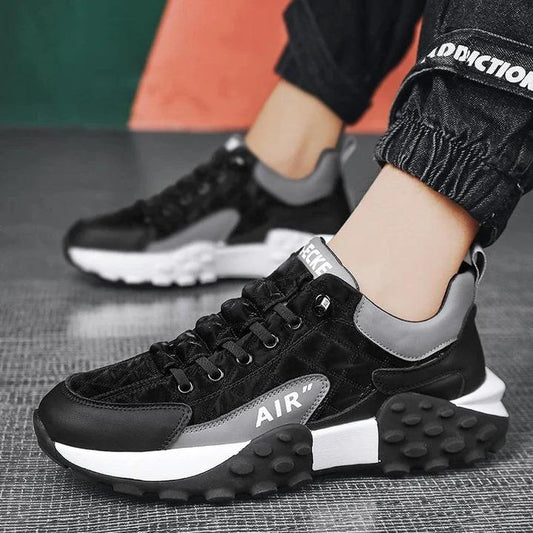 Thick Base Sneakers – Men’s Casual Shoes
