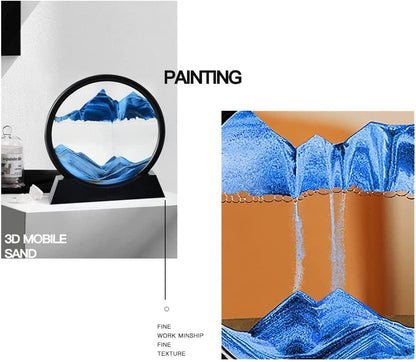 Relaxing Kinetic Sandscape Art – Table & Desk Décor