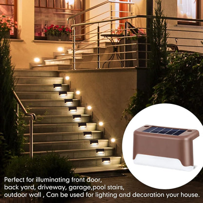 Outdoor Solar Deck Lights – Waterproof & Durable