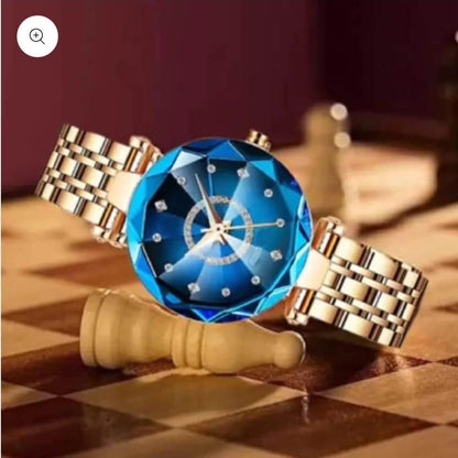 Women’s Beautiful Diamond-Shape Watch