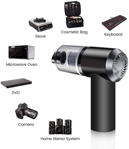 Portable Wireless Air Duster & Vacuum Cleaner
